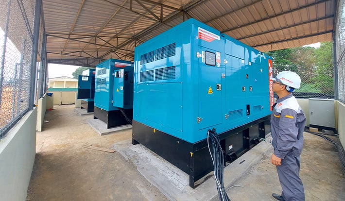 Dự Án Lắp Đặt 3 Máy Phát Điện 750 kVA Cho Trại Lợn Tại Thanh Hóa