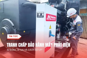 Tranh Chấp Bảo Hành Máy Phát Điện Công Nghiệp: Ai Đúng, Ai Sai Và Cách Xử Lý?